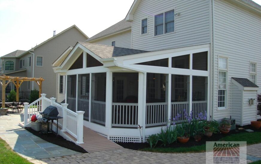 Enclosures screened patio